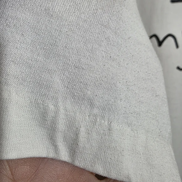 Vintage Hallmark Single Stitch White Tee I Love My Cat Paw Prints Womans Sz XL - Picture 8 of 11